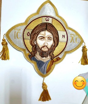 Iisus Hristos -bedernita brodata