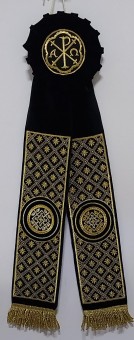 Paterițe catifea/broderie Techiu