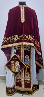 Pomul Vietii- Veșmănt Brodat cu Sfinții Apostoli