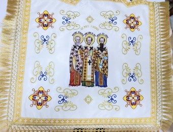 Acoperaminte Sf Vase, Sfântul Aer,Sfântul Disc si Sfântul Potir Broderie