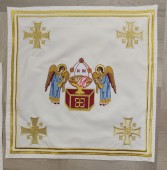 Acoperaminte Sf Vase, Sfântul Aer,Sfântul Disc si Sfântul Potir Broderie Nazaret