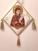 Bedernita  Brodata cu Sf.Cuv. Parascheva