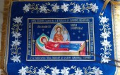 Epitaf Adormirea Maicii Domnului 120cm x 80cm