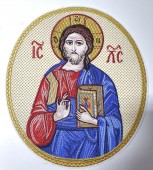 Icoana Iisus Brodată