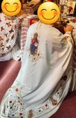 Vesmant brodat cu Sfintii Apostoli si model pictura murala 