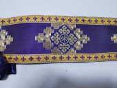 Veșmânt preoți brocard broderie cruci